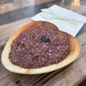 Risotto all'Amarone - Cosa mangiare ai Mercatini di Natale a Verona